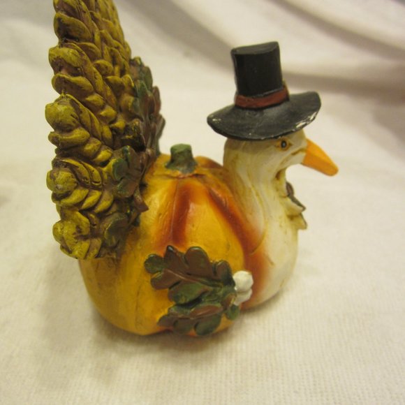 THANKSGIVING DECOR ITEMS, BEAUTIFUL FALL COLORS, SET OF 4 - Picture 5 of 8